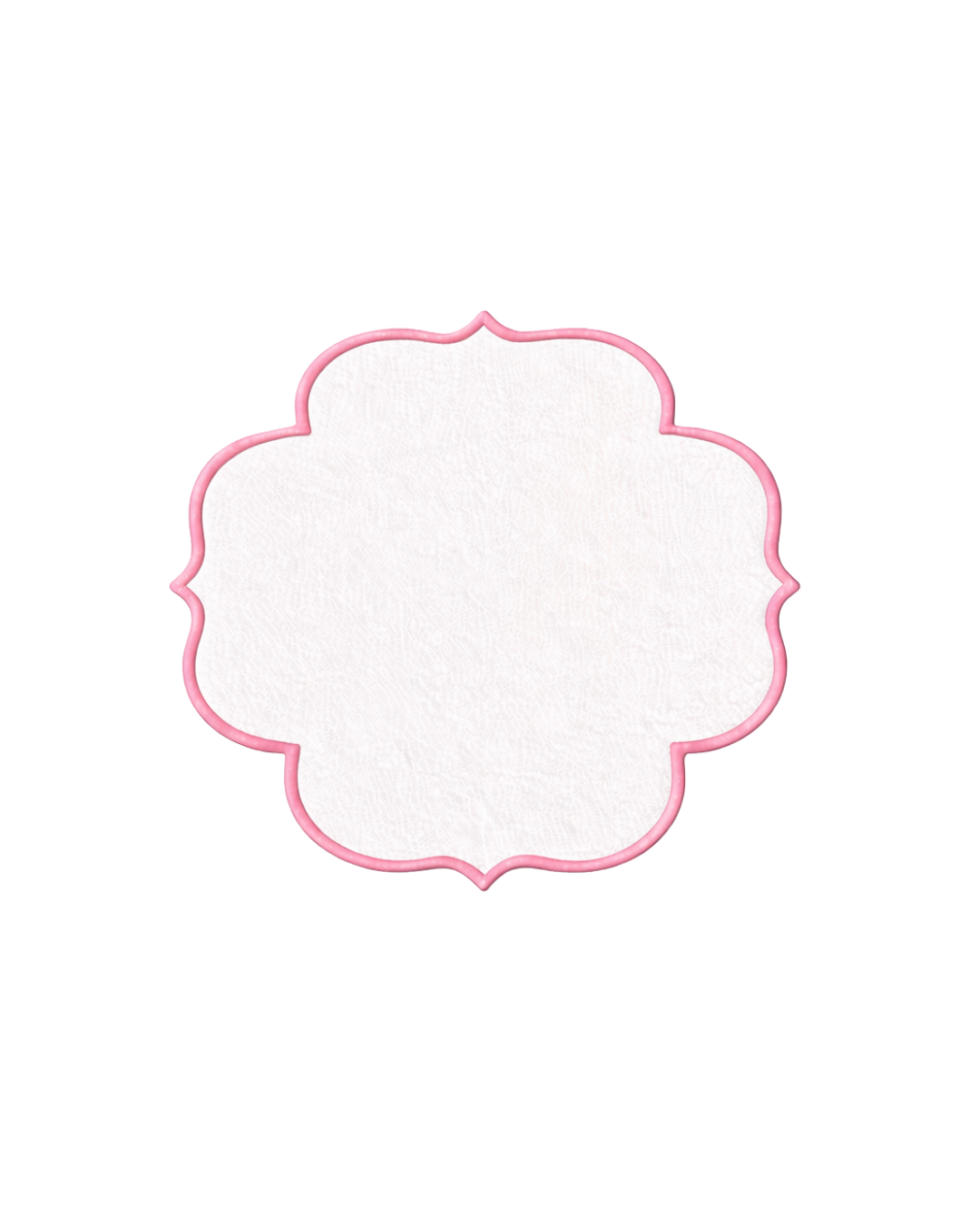 Nakışlı Keten Kahve Yanı Peçetesi – 14x14 cm | Renkli Kenar Detaylı Türk Kahvesi Sunum Peçetesi