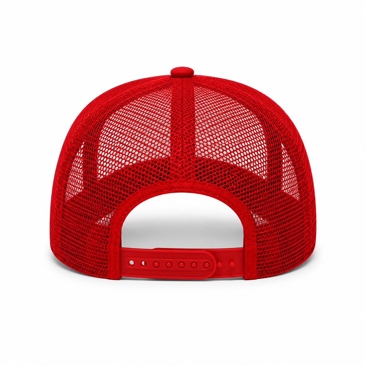 Lacivert Fileli Şapka Arkası Çıtçıt Ayarlı Gabardin Kumaş Unisex Trucker Şapka