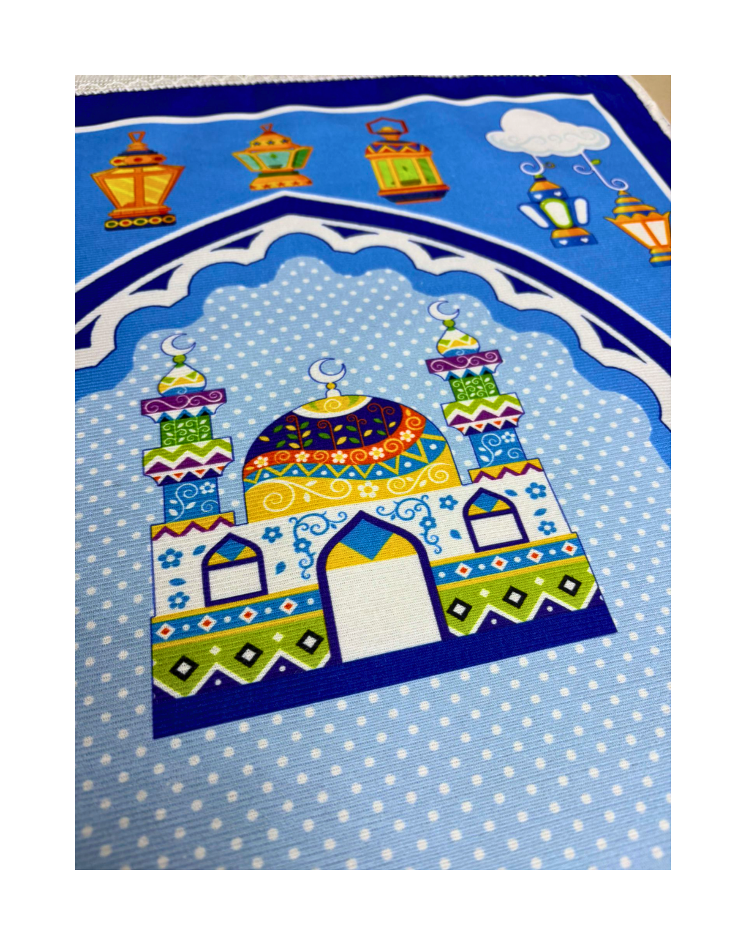 Çocuk Seccadesi 40×95 cm | Dijital Baskı | Renkli & Eğitici Tasarım
