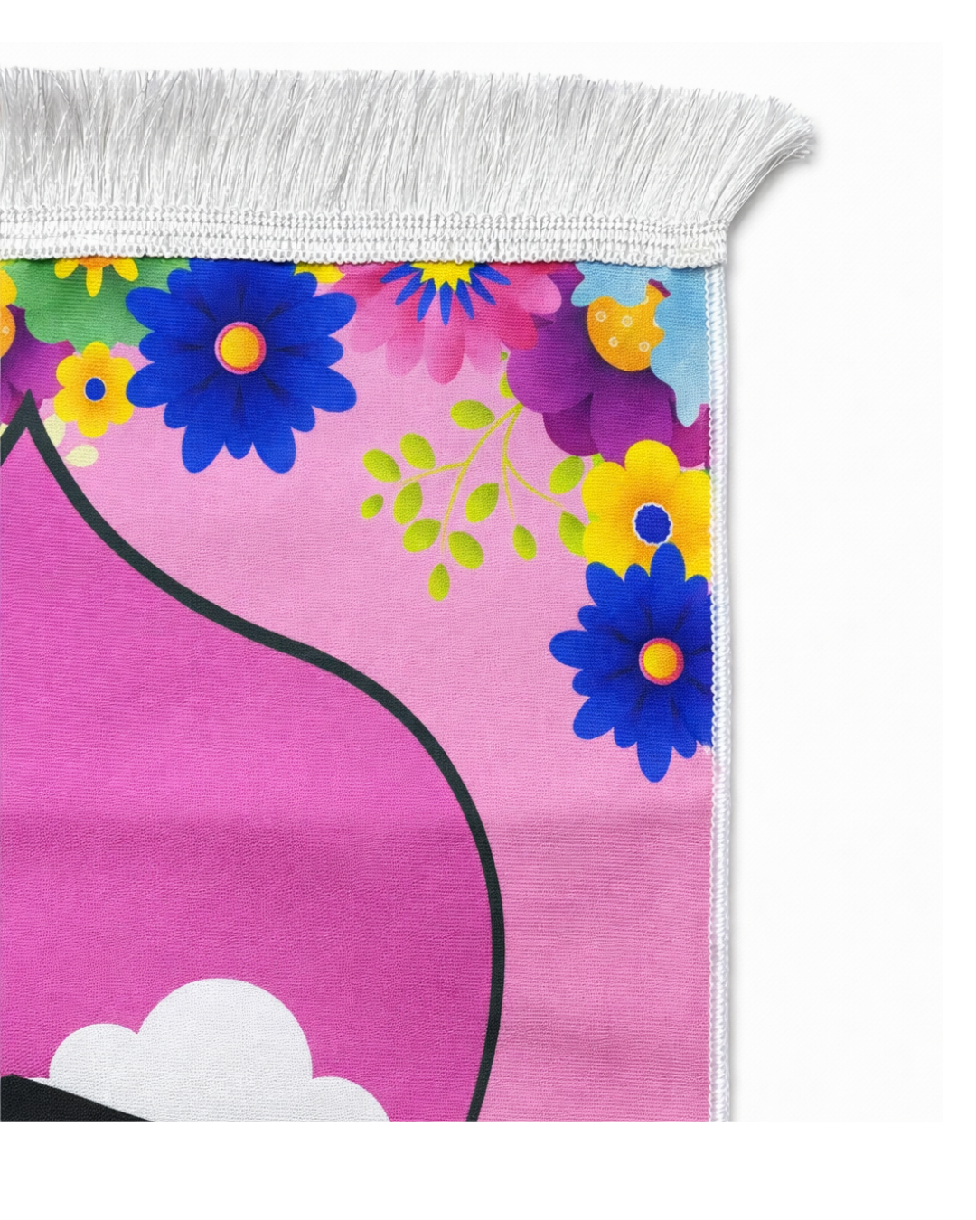 Çocuk Seccadesi Kabe desenli 40×95 cm | Dijital Baskı | Renkli & Eğitici Tasarım