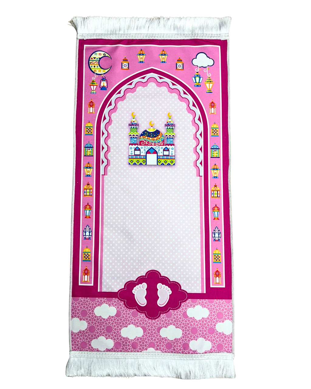 Çocuk Seccadesi 40×95 cm | Dijital Baskı | Renkli & Eğitici Tasarım